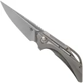 Bestech Coltello pieghevole Vigil - Satin - Titanium