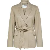 Selected Giacca Doppiopetto Donne Beige 44