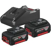 Bosch 2x 4.0Ah + GAL 18V-40 Akku
