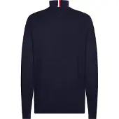 Tommy Hilfiger Pima Cotton Cashmere Sweater Navy Blue Taglia: L | Cardigan Outlet | Uomo | Blu