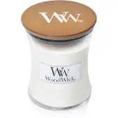 Woodwick Lino 85g — Candela profumata