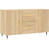 vidaXL Credenza rovere Sonoma 100x36x60 cm materiale a base di legno
