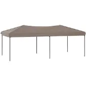 vidaXL Tenda per feste pieghevole 3x6 m Taupe
