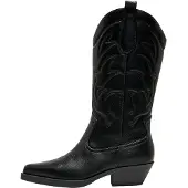 ONLY Stivale da cowboy 'Bronco' nero