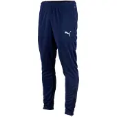 Puma Pantaloni sportivi 'Team Rise' navy / bianco