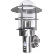 vidaXL Applique da parete in acciaio inox