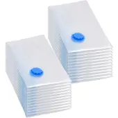 vidaXL Sacchetto per la conservazione sottovuoto 80x60 cm 20 pz.