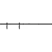 vidaXL -Sospensione per Mini -Skiver -Tür 122 cm Kohlenstoffstahl