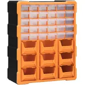 vidaXL -Organizzatore con 39 schermi 38x16x47 cm