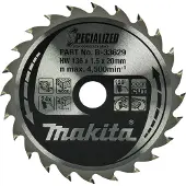 Makita Lama Per Sega Circolare Per Legno B-33629 Specialized 136x20x24z