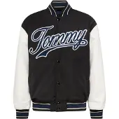 Tommy Hilfiger Giubbotto College Uomo Letterman Jacket Ext Black/multi