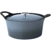 Cuisinox Volcan Gietijzeren Braadpan 29 cm Denim Blue