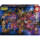 Educa Puzzle Neon Di Costellazioni 1000 Pezzi