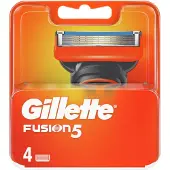 Gillette Fusion5 4 Testine — Testine di ricambio rasoio