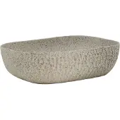 vidaXL Lavabo da appoggio Grigio Rettangolare 48x37,5x13,5 cm Vetroceramica