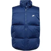 Nike Piumino Smanicato Uomo Club Puffer Vest Midnight Navy/white