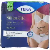 Tena Silhouette White T/G 10 Uds.