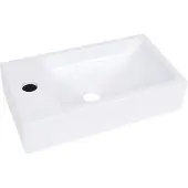 The Living Store Lavabo 400x220x90 mm SMC Bianco