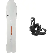 United Shapes - Snowboard freeride - Set Deep Reach 2024 - Bianco