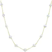 Valero Pearls Collana oro / bianco