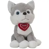 Creaciones Llopis Orsacchiotto Husky Heart