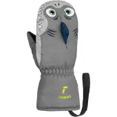 Reusch Kid's Sweety Mitten Guanti Bambini (II - 2-3 years, grigio)