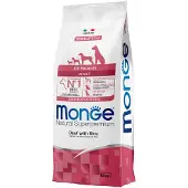 Monge Monoprotein Manzo & Riso Mangime secco 12 kg