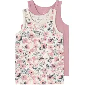 Name it Maglietta Intima Tecnica Senza Maniche Nostalgia Flower 2 Unità