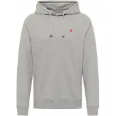 Bergfreunde Hoody Patch Felpa con cappuccio (XXS, grigio)