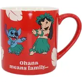 Half Moon Bay Ohana Significa Famiglia Tazza Lilo &amp; Stitch 310ml