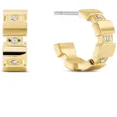Tommy Hilfiger Anelli Placcati Oro Cristalli 2780778 — Anello