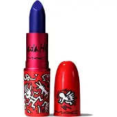 MAC Viva Glam X Keith Haring Canal Blu 3 g — Rossetto Crema