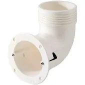 PLASTIMO Connettore A Gomito Ez Air 80 Mm
