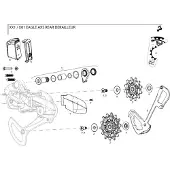 Sram Tappo Di Copertura X01 Eagle Set 11.7518.097.001