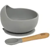 Interbaby Insi001 Ciotola In Bpa+cucchiaio Silicone