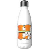 Snoopy Lettera H Bottiglia Personalizzata Acciaio Inossidabile 550ml