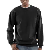 Carhartt Midweight Crewneck Sweatshirt Maglione Uomo (S, nero)