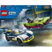 LEGO Gioco Di Costruzione Police &amp; Powerful Sports Car 213 Pezzi