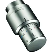 Oventrop Termostato Uni SH Design in acciaio inox