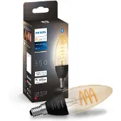 Philips Hue White Ambiance Filament Candela - Lampadina Connessa E14