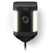 Ring Spotlight Plus Plug-in Surveillance Camera - Black - EU