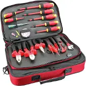 InLine 43025 Borsa professionale per elettroutensili, 18 pezzi