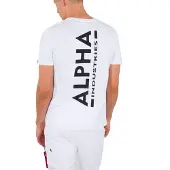Alpha industries Maglietta A Maniche Corte Backprint