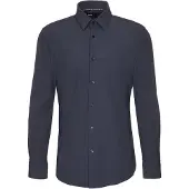 BOSS Camicia classica in cotone stretch