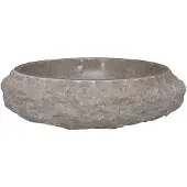 vidaXL SAKK Ø40x12 cm Marmorgrau