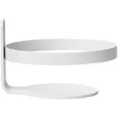 Blomus Wandhalterung Sono, für Badezimmeraccessoires, Edelstahl lackiert, White, 66445