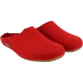 Haflinger Everest Fundus Pantofole (45, rosso)