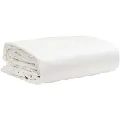 vidaXL telone bianco 4x5 m 650 g/m²