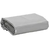 vidaXL telone grigio 2x3 m 650 g/m²