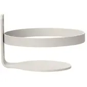 Blomus Wandhalterung Sono, für Badezimmeraccessoires, Edelstahl lackiert, Moonbeam, 66443